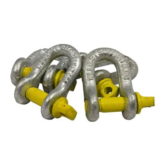 Picture of Beaver, Hot Dipped Galvanised Screw Pin Dee Shackles - Hot Dipped Galvanised Size 25mm x 29mm